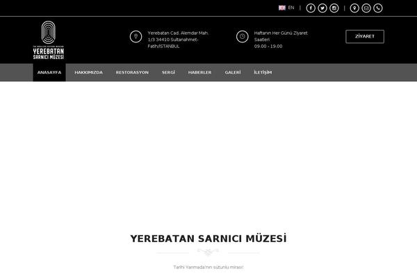 Alicante theme site design template sample