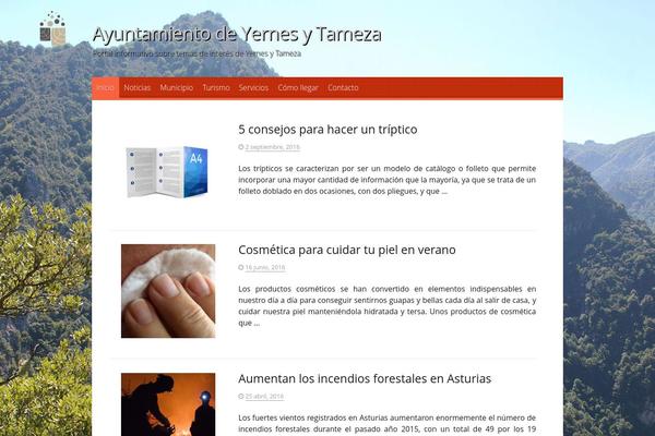 yernesytameza.com site used Tungsten