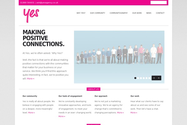 yesagency.co.uk site used Apollo