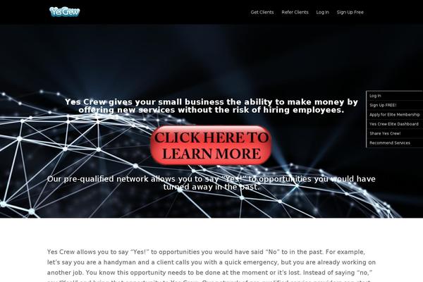 Site using WP Blog and Widget plugin