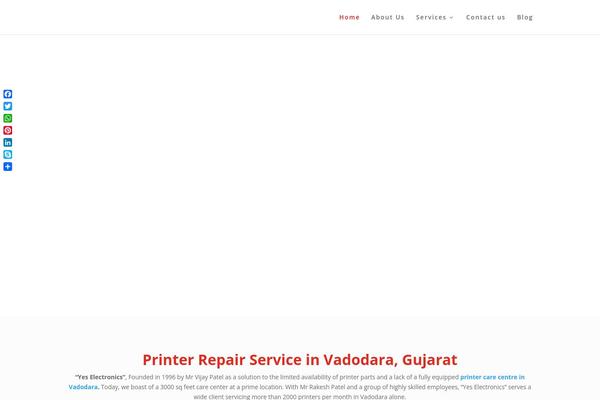 Site using Elegantbuilder plugin