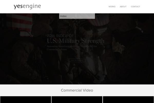 Klaus theme site design template sample