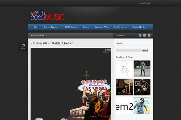 Magazine Premium theme site design template sample
