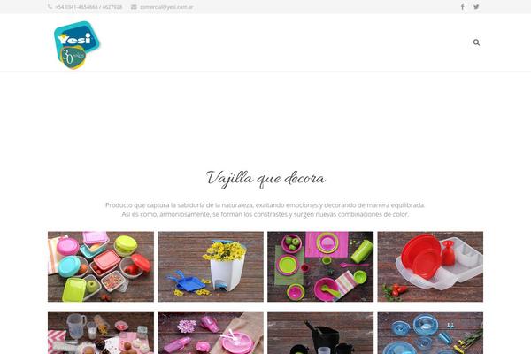 Impreza theme site design template sample