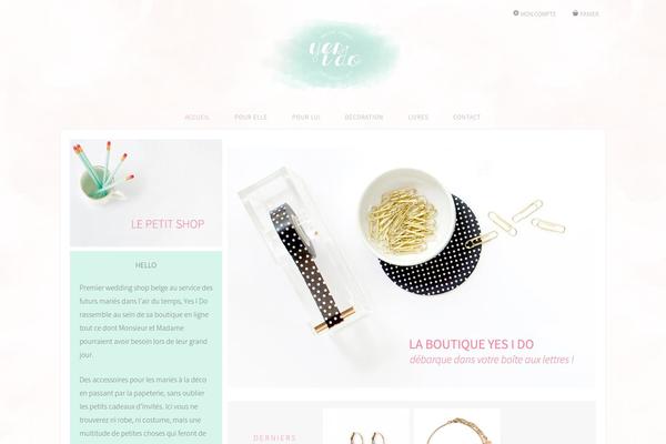 Adorn theme site design template sample