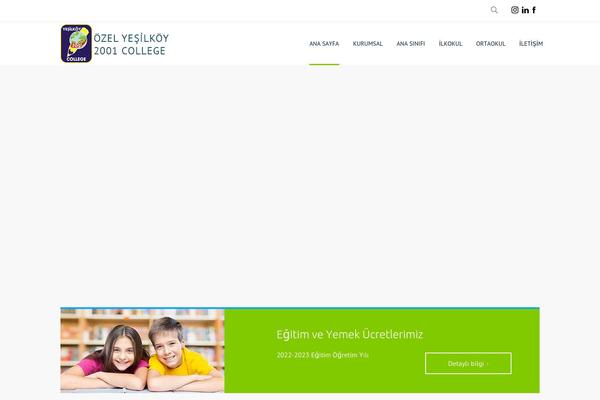 Smarty theme site design template sample