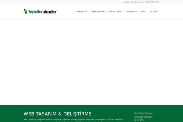 Enfold-child theme site design template sample