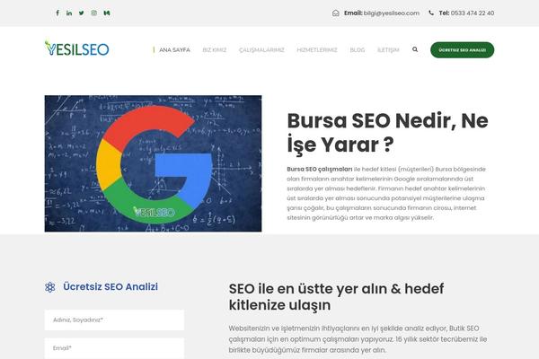 SEOCrawler theme site design template sample