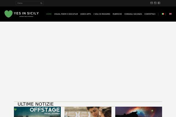 Amber theme site design template sample