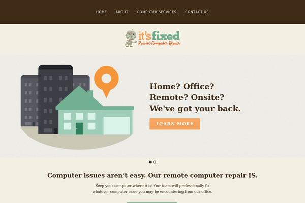 Miinus theme site design template sample