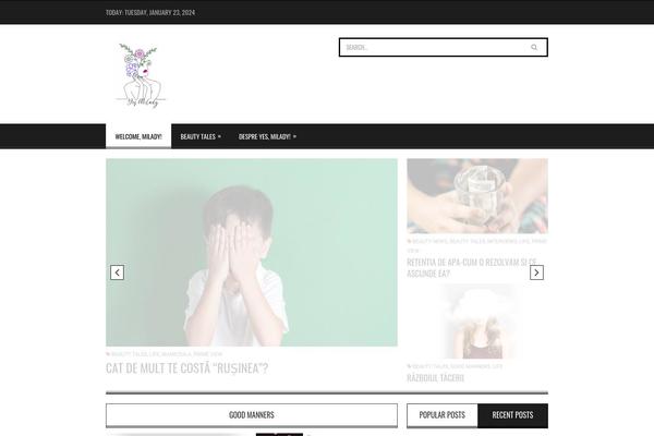 yesmilady.com site used Revista