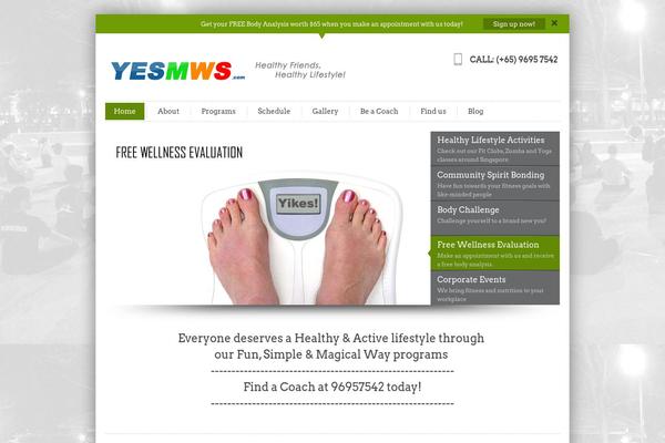 InfoWay theme site design template sample