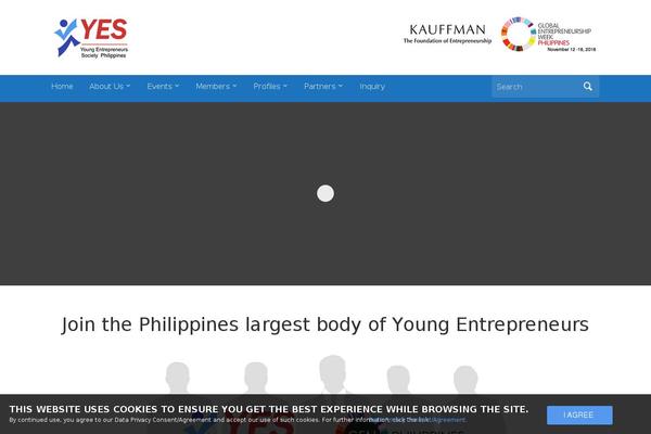 yesphilippines.org site used Academica