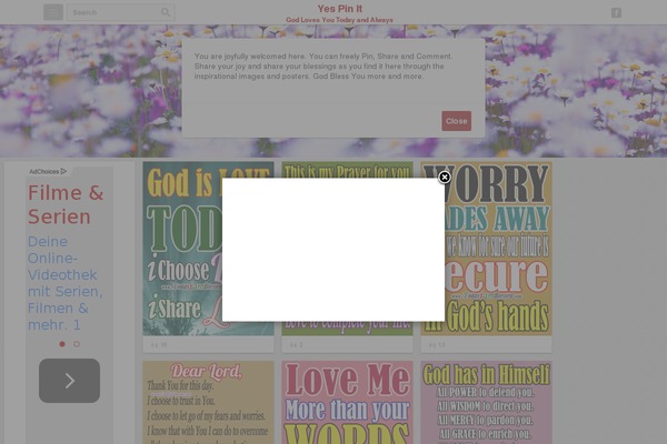Covert PinPress theme site design template sample