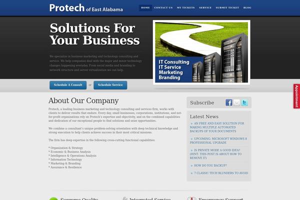 Obscorp theme site design template sample