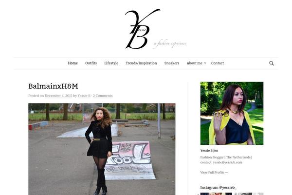 Graphy theme site design template sample