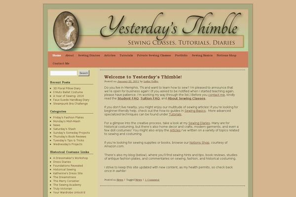 Weaver theme site design template sample