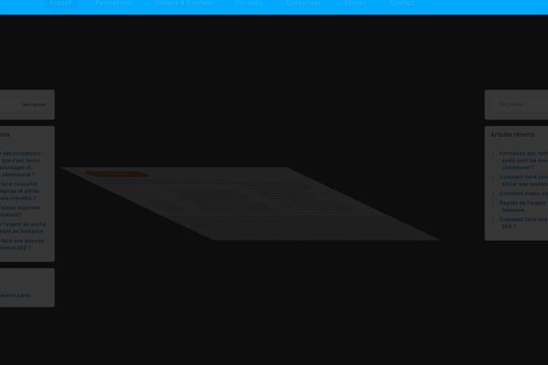 Pen theme site design template sample