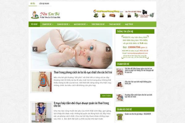 Wordie theme site design template sample