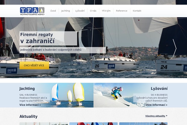 yfa.cz site used Yfa