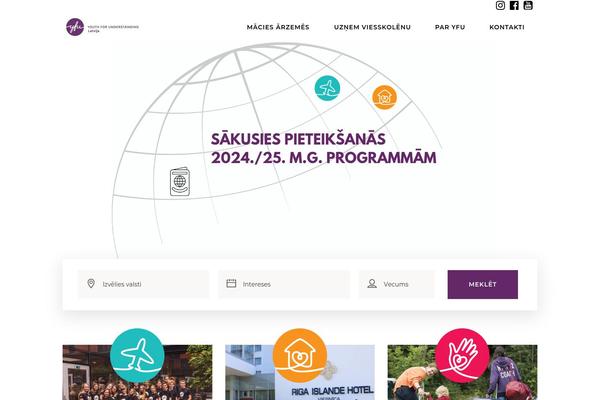 Site using Qode-tours plugin