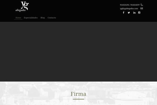 Lawyers theme site design template sample