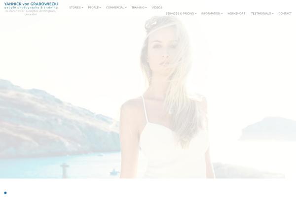 Fluxus theme site design template sample