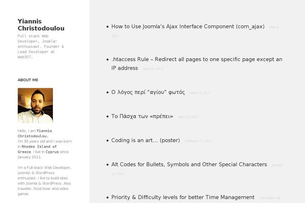 Site using Crayon Syntax Highlighter plugin