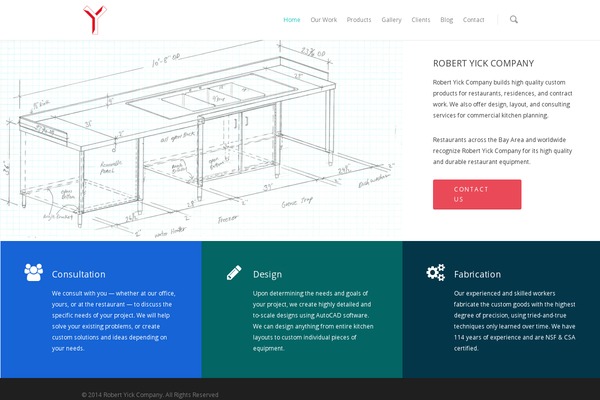 Salient theme site design template sample