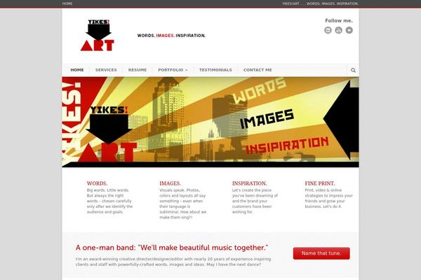 Modernize theme site design template sample
