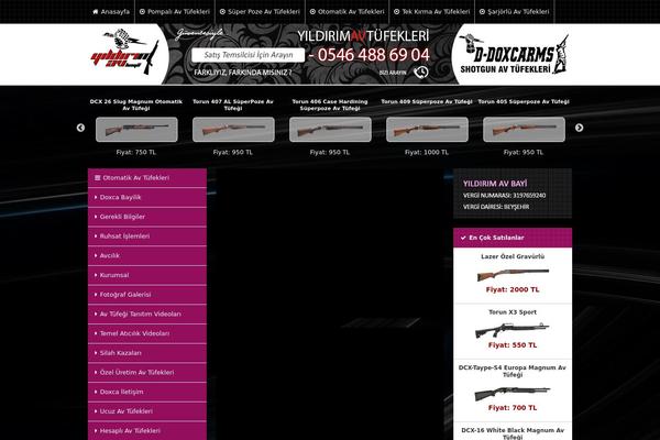 yildirimavtufekleri.com site used Kurumsalv1