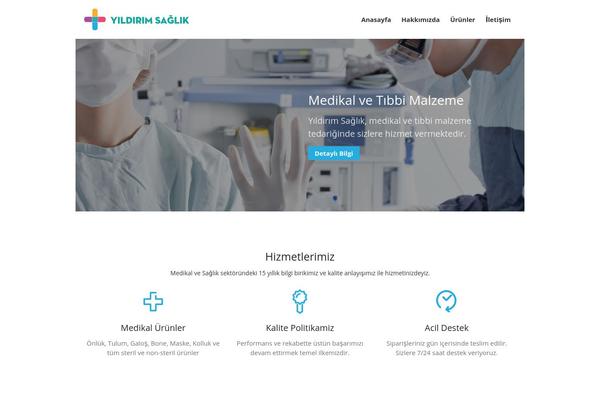 Tulip theme site design template sample