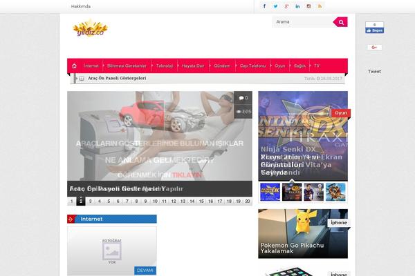 EsenPortal theme site design template sample