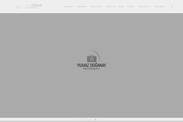 Kinetika theme site design template sample