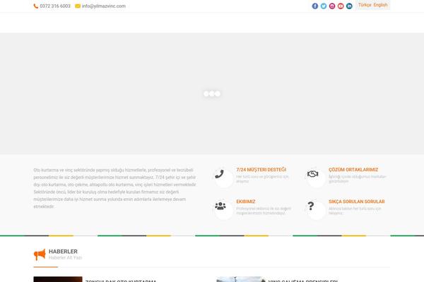 Pusula theme site design template sample