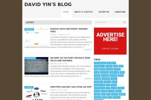 Xmag theme site design template sample