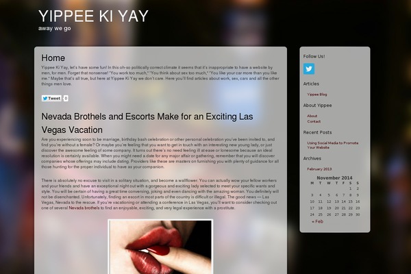 Glossy Stylo theme site design template sample