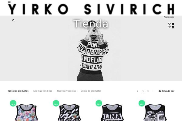 Konte-child theme site design template sample