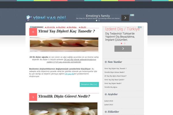 Fungus theme site design template sample