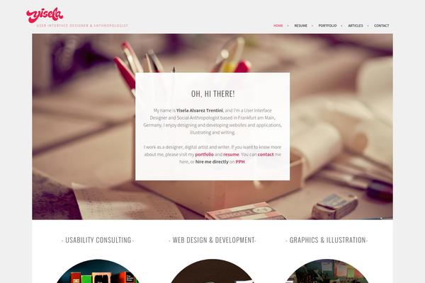 yisela.com site used Sela-wpcom