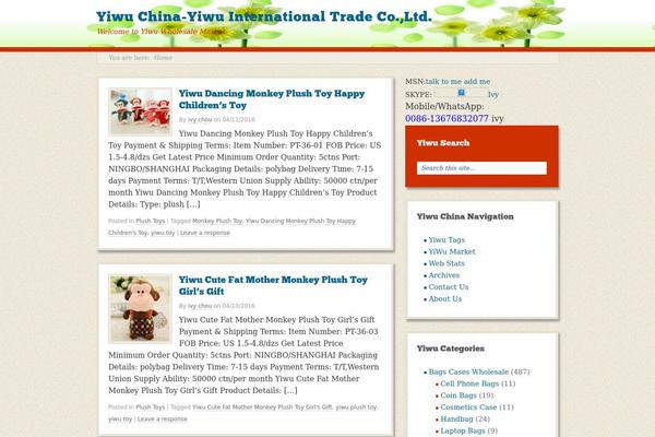 Retro-fitted theme site design template sample