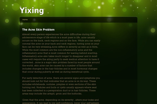 Modern Green Theme theme site design template sample
