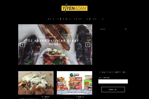 Simplemag theme site design template sample