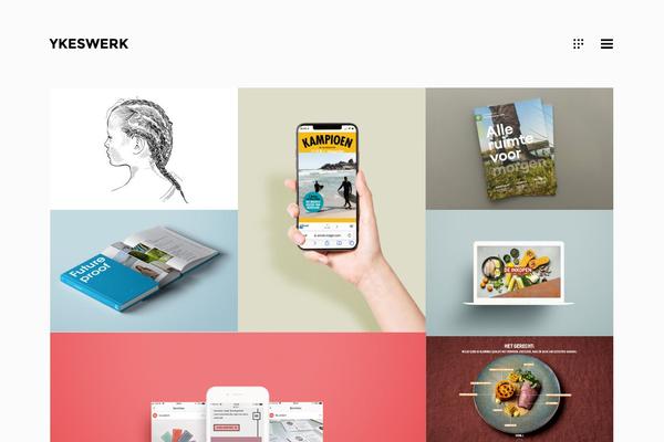 KON/CEPT theme site design template sample