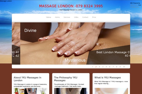 Theron_lite theme site design template sample