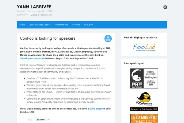 The Box theme site design template sample