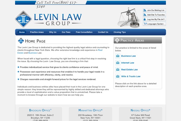 Site using WP Contact Slider plugin