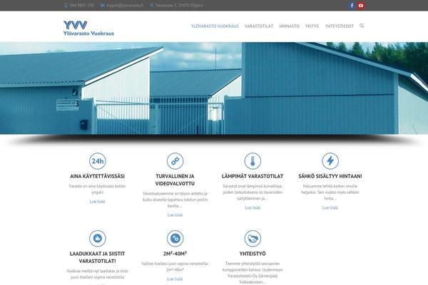 Interface Pro theme site design template sample