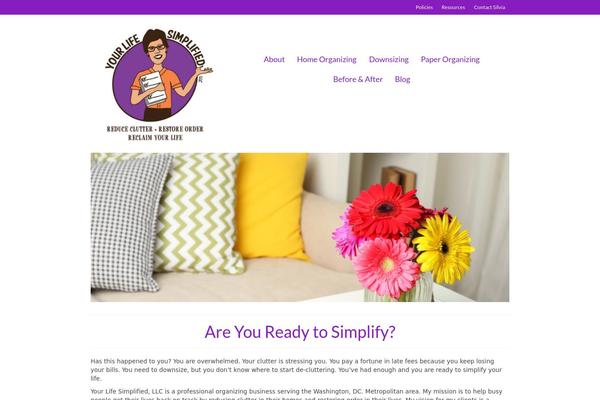Virtue theme site design template sample