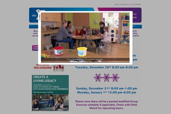 Ymca theme site design template sample